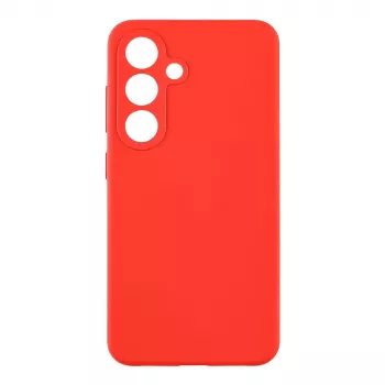 Tactical Back Cover Velvet Smoothie voor Samsung Galaxy S25 - Chilli Red