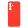 Tactical Back Cover Velvet Smoothie voor Samsung Galaxy S25 - Chilli Red
