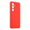 Tactical Back Cover Velvet Smoothie voor Samsung Galaxy S25 - Chilli Red