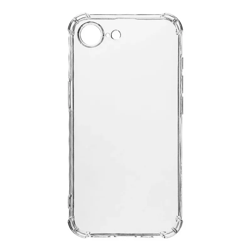Tactical Back Cover TPU Plyo voor iPhone 16e/17e transparant