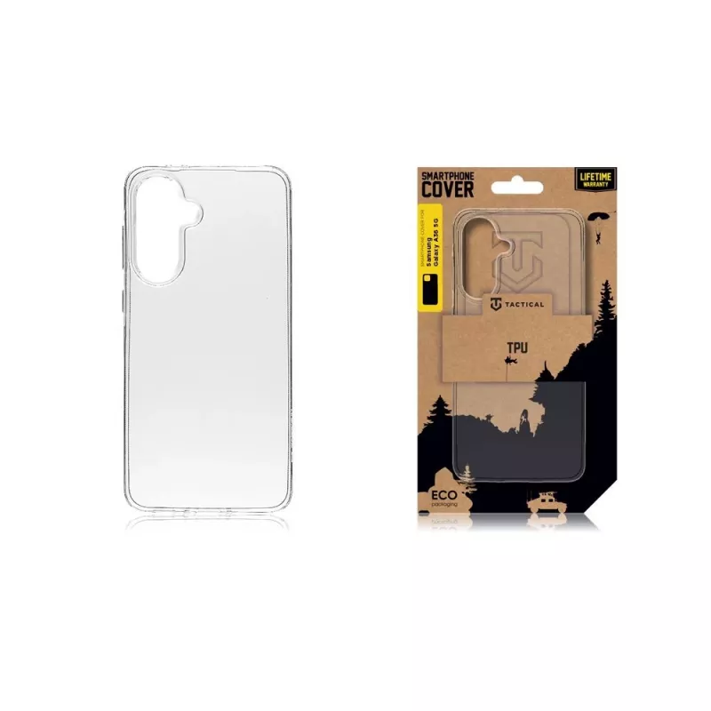 Tactical Back Cover TPU voor Samsung Galaxy A36 5G transparant