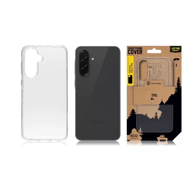 Tactical Back Cover TPU voor Samsung Galaxy A36 5G transparant