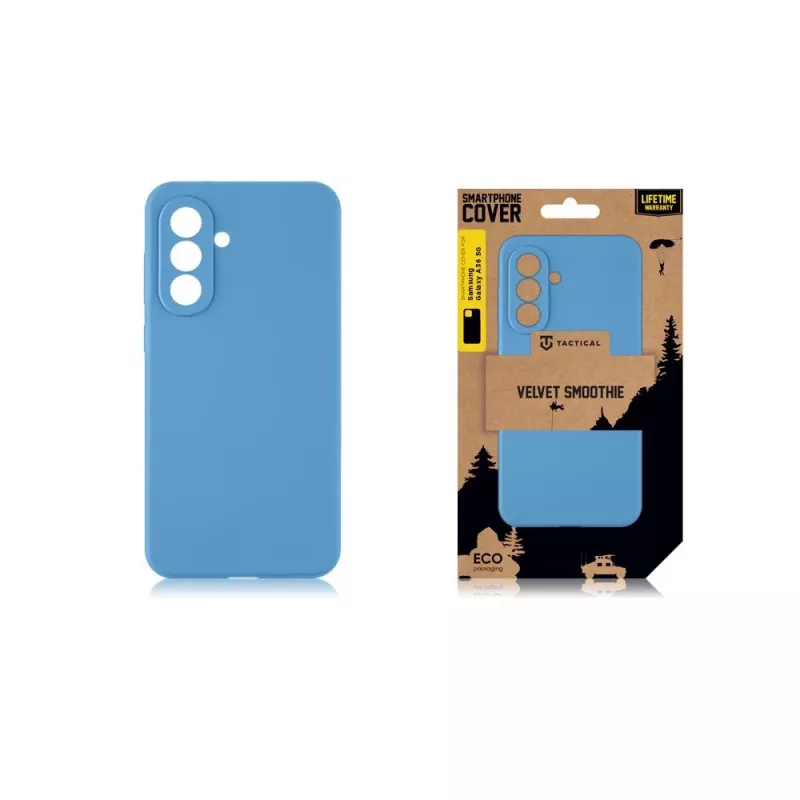 Tactical Back Cover Velvet Smoothie voor Samsung Galaxy A36 5G - zwart