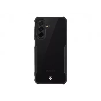 Tactical Quantum Stealth Back Cover voor Samsung Galaxy A26 5G, transparant/zwart