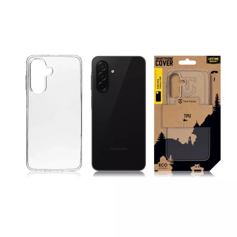 Tactical Back Cover TPU Galaxy A26 5G transparant