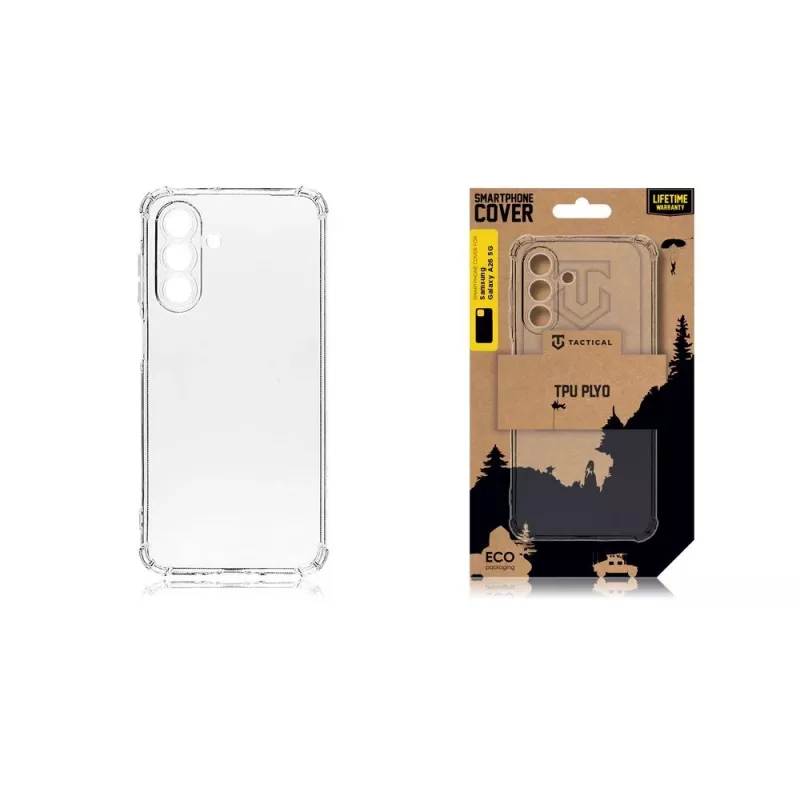 Tactical Back Cover TPU Plyo voor Samsung Galaxy A26 5G transparant