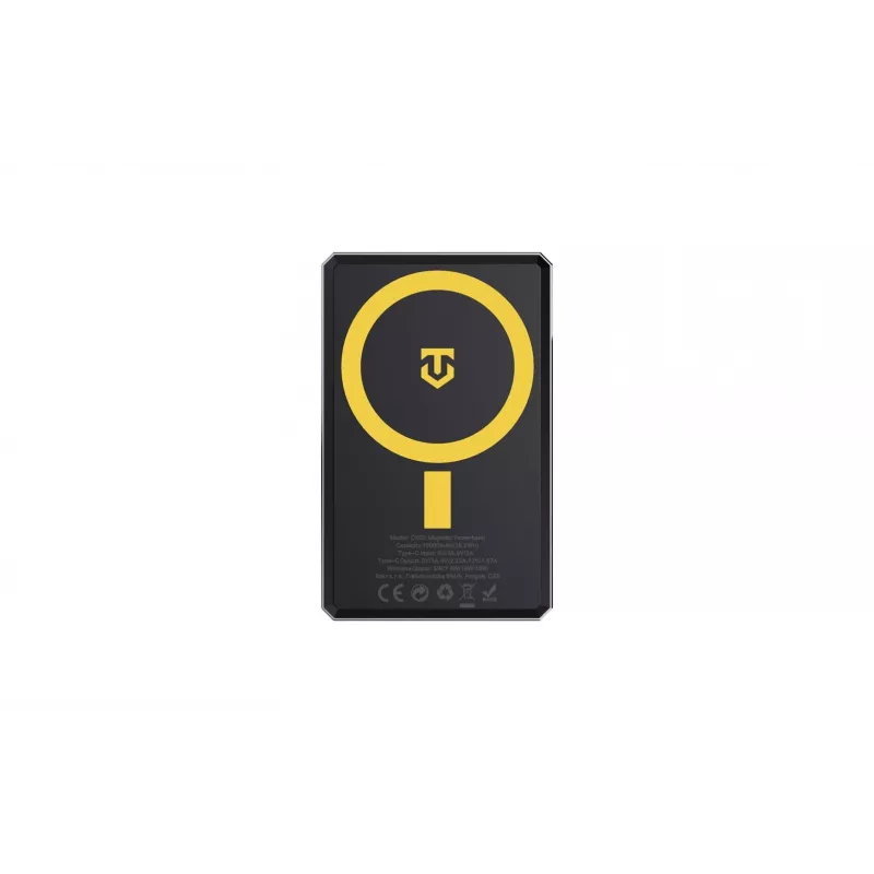 Tactical MagForce Relief 10000mAh draadloze powerbank zwart