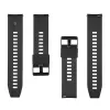 Tactical quick-release siliconenarmband 22mm zwart