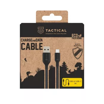 Tactical Stitch Thread Cable USB-A/USB-C zwart - kabel - digitaal/data