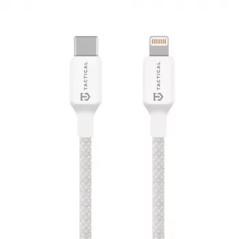 Tactical Stitch Thread Cable USB-C/Lightning wit - kabel - digitaal/data