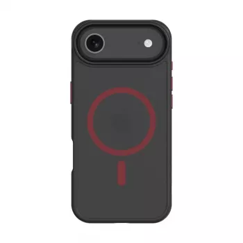 Tactical Back Cover MagForce Hyperstealth 2.0 voor iPhone Air, zwart/rood