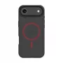 Tactical Back Cover MagForce Hyperstealth 2.0 voor iPhone Air, zwart/rood