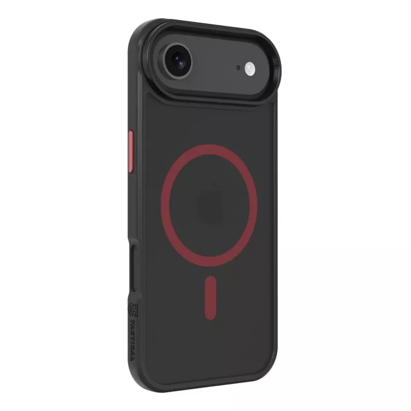 Tactical Back Cover MagForce Hyperstealth 2.0 voor iPhone Air, zwart/rood