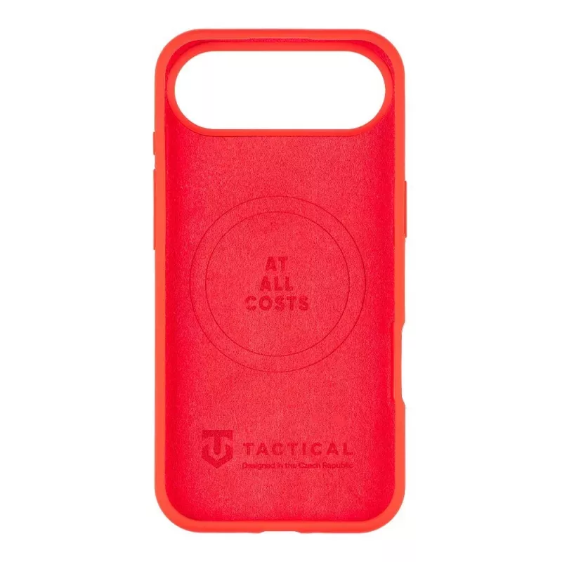 Tactical Back Cover MagForce Velvet Smoothie voor iPhone Air - Chilli Red