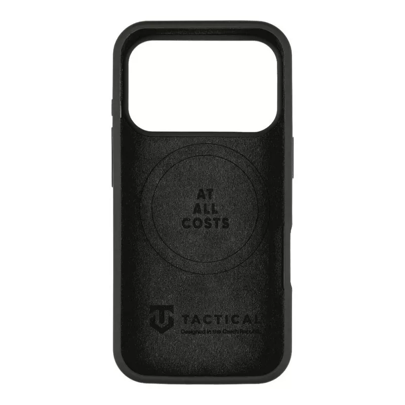 Tactical Back Cover MagForce Velvet Smoothie voor Apple iPhone 17 Pro - Midnight Black