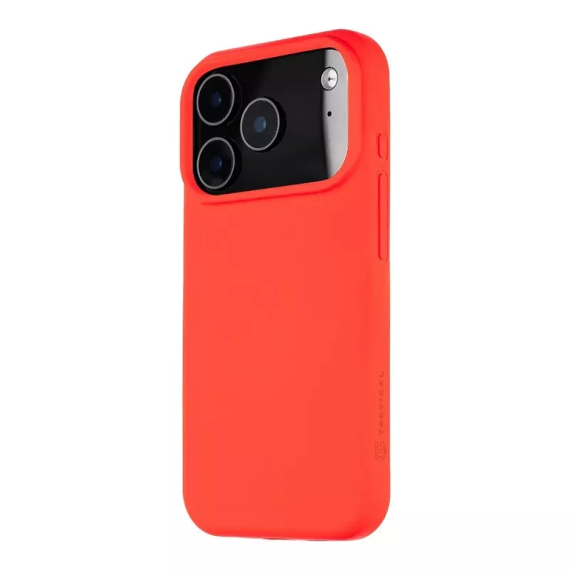 Tactical MagForce Velvet Smoothie Back Cover voor iPhone 17 Pro - Chilli Red