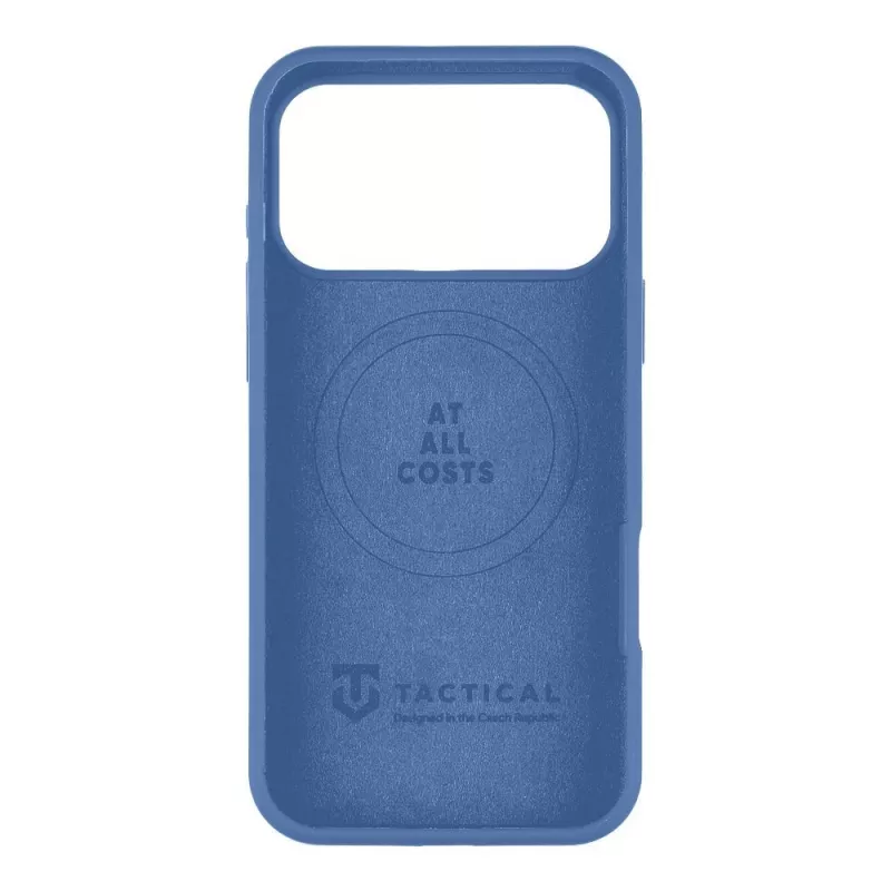 Tactical Back Cover MagForce Velvet Smoothie voor Apple iPhone 17 Pro Max - Stealth Black