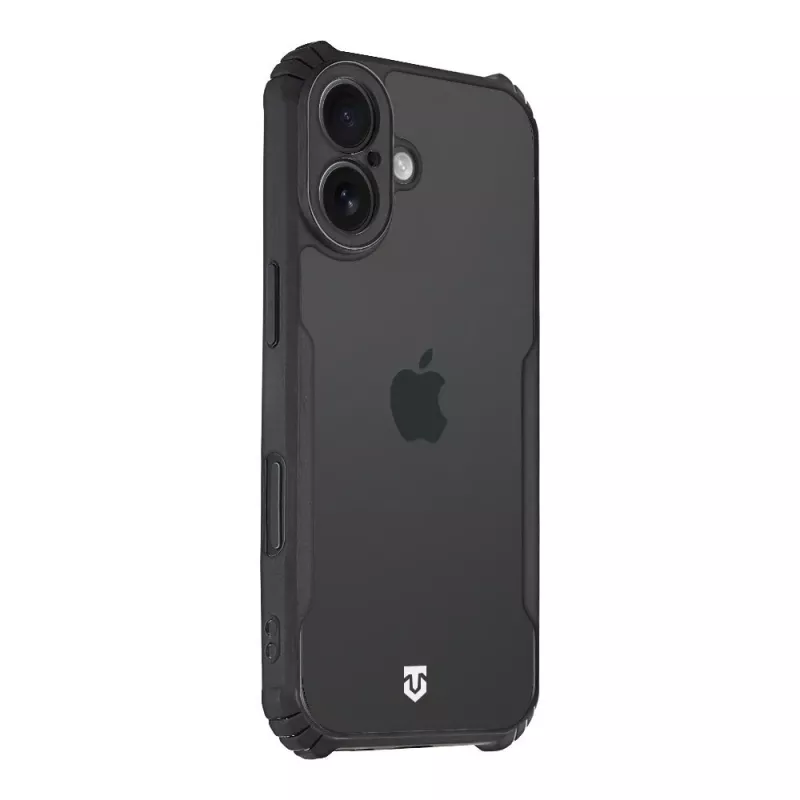 Tactical Back Cover Quantum Stealth iPhone 17 Transparant/zwart