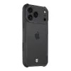 Tactical Back Cover Quantum Stealth voor Apple iPhone 17 Pro Max Clear/Black
