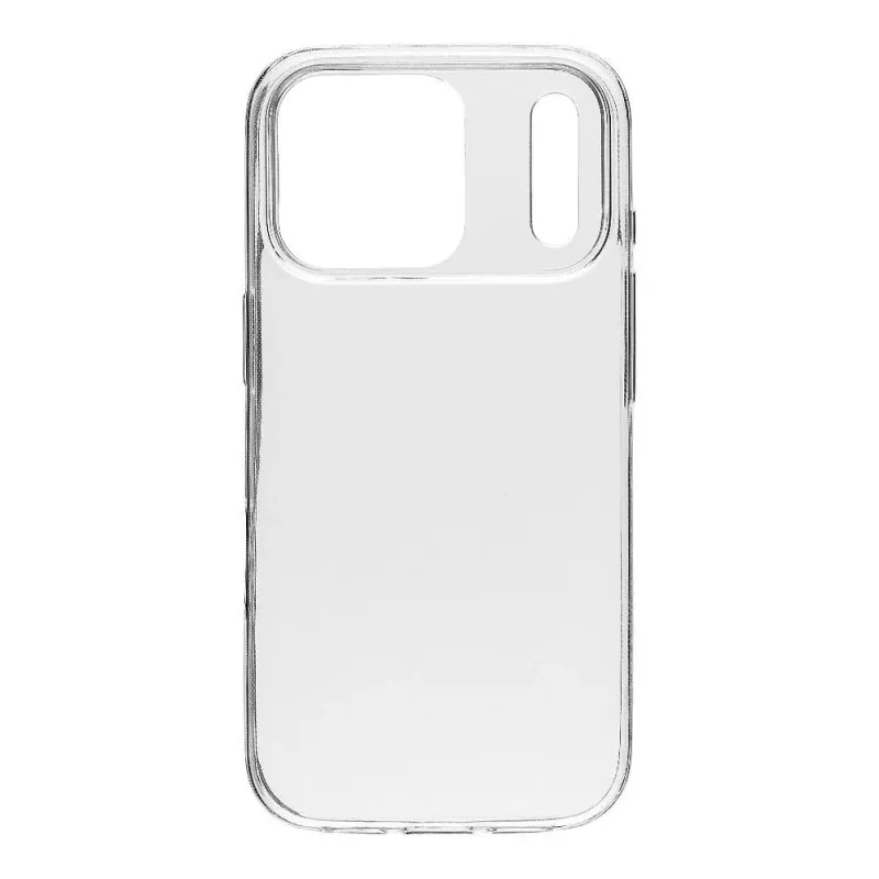 Tactical Back Cover TPU voor Apple iPhone 17 Pro transparant