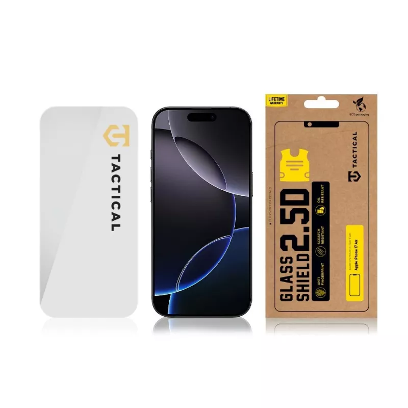 Tactical Glass Shield 2.5D voor iPhone Air Clear