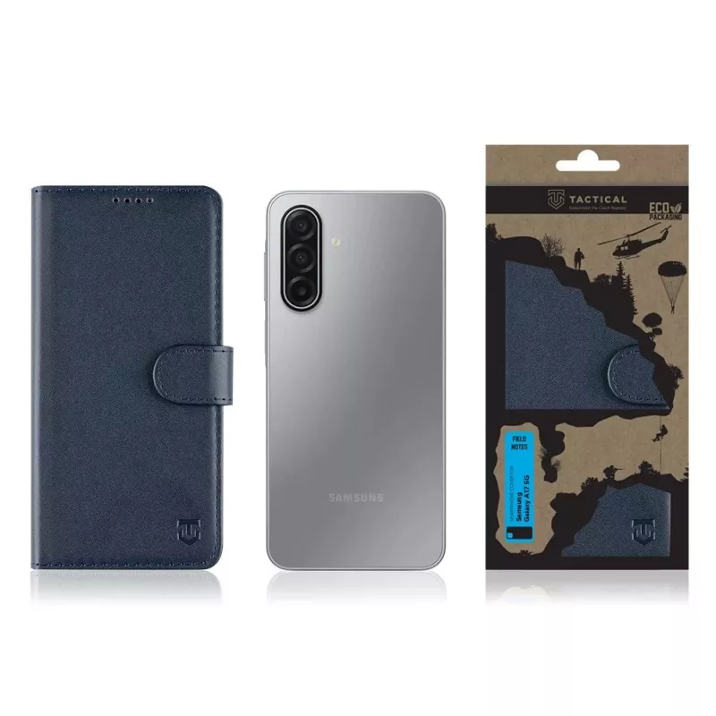 Tactical Book Cover Xproof voor Samsung Galaxy A17 5G, blauw