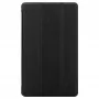 Tactical Book Cover Tri Fold voor Samsung Galaxy Tab A9 8,7 inch zwart
