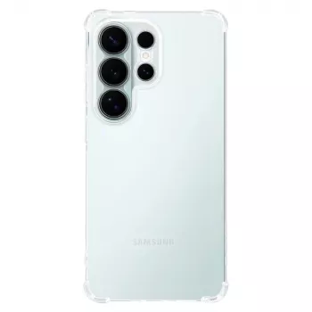 Tactical Back Cover TPU Plyo voor Samsung Galaxy S26 Ultra transparant