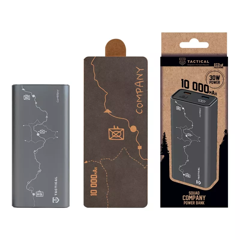 Tactical Squad Company 30W 10000mAh powerbank