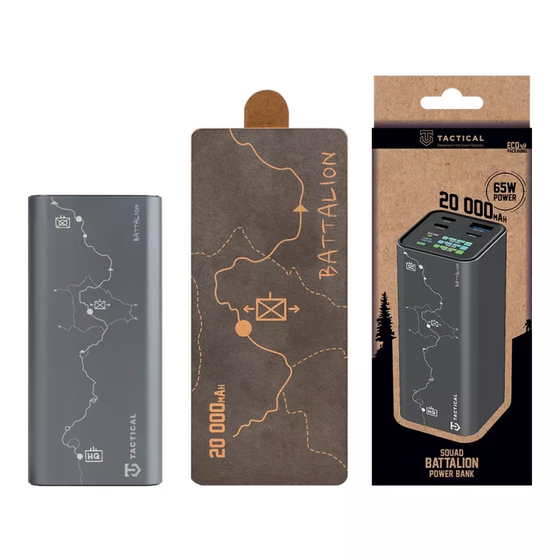 Tactical Squad Battalion 65W 20000mAh powerbank