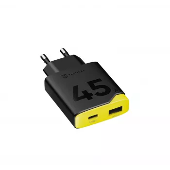Tactical Minimi GaN 45W AC USB-C wandlader zwart