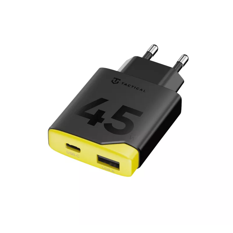 Tactical Minimi GaN 45W AC USB-C wandlader zwart