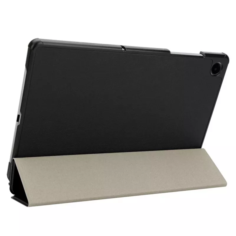 Tactical Book Cover Tri Fold Galaxy TAB A11+ zwart