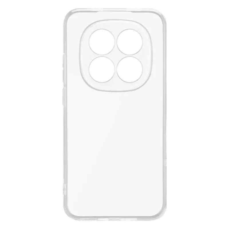 Tactical Back Cover TPU voor Xiaomi Redmi Note 15 Pro+ 5G transparant