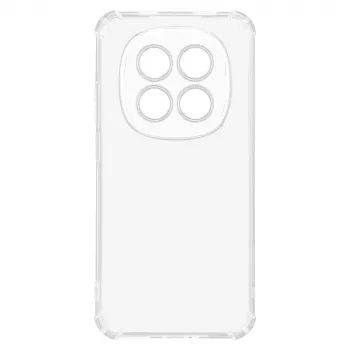 Tactical Back Cover TPU Plyo voor Xiaomi Redmi Note 15 Pro 5G, transparant