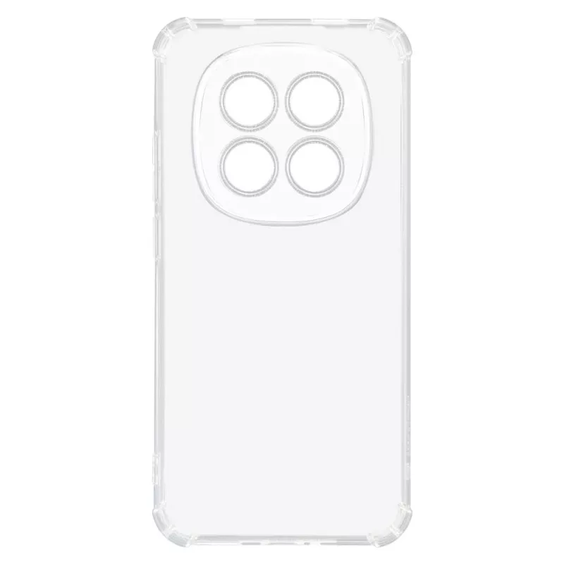 Tactical Back Cover TPU Plyo voor Xiaomi Redmi Note 15 Pro 5G, transparant