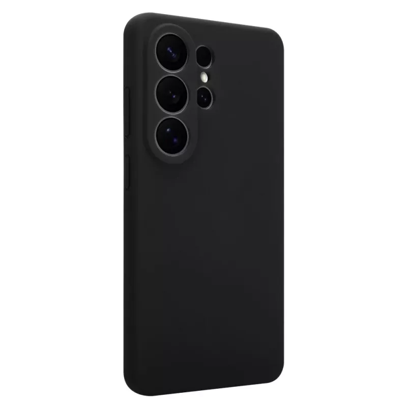 Tactical Back Cover Velvet Smoothie voor Samsung Galaxy S26 Ultra, Asphalt Black