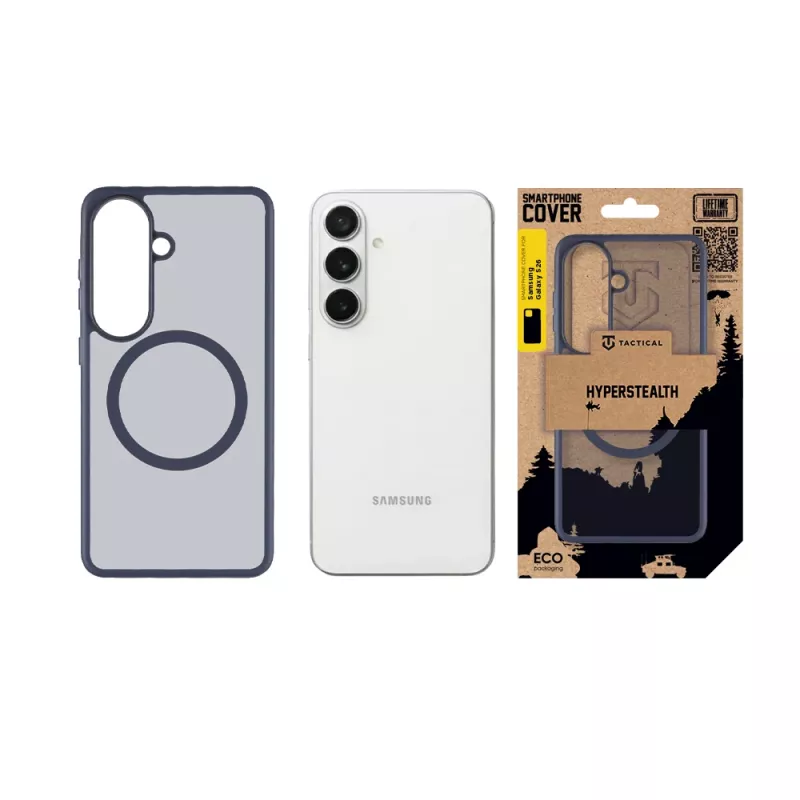 Tactische achterkanthoes MagForce Hyperstealth Galaxy S26 Deep Blue