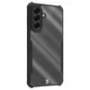 Tactische achterkanthoes Quantum Stealth Galaxy A57 transparant/zwart
