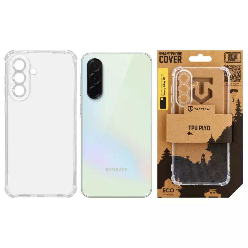 Tactical TPU Plyo hoes voor Samsung Galaxy A37, transparant