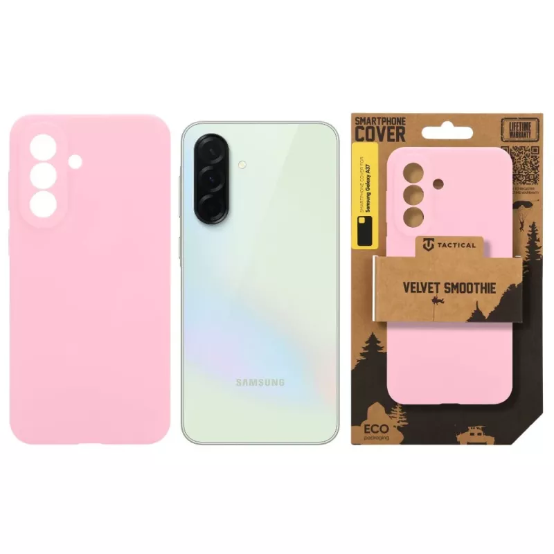 Tactical Back Cover Velvet Smoothie voor Samsung Galaxy A37 5G Pink Panther