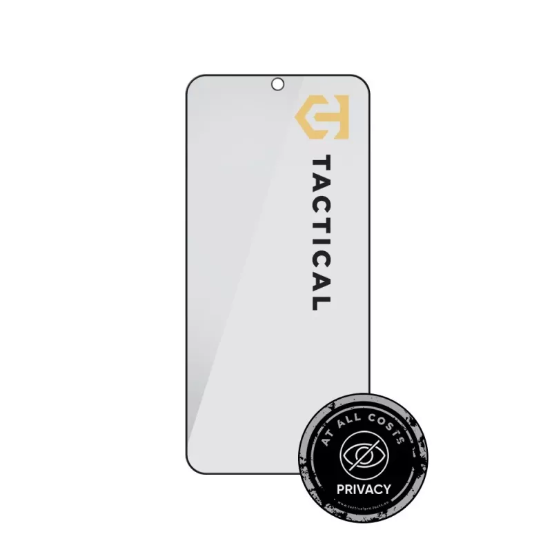 Tactical Glass Shield Privacy Stealth 5D voor Samsung Galaxy A57 zwart