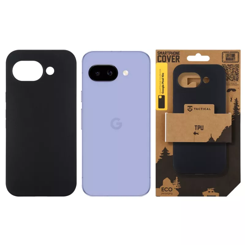 Tactical Back Cover TPU Pixel 10a zwart