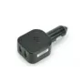 Zebra EVM sigarettenaanstekeradapter 5V 2,5A dual USB Type-A autolader