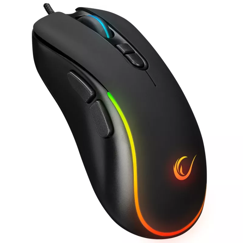 Rampage X-JAMMER V2 RGB gaming-muis 12800 DPI 1kHz macro