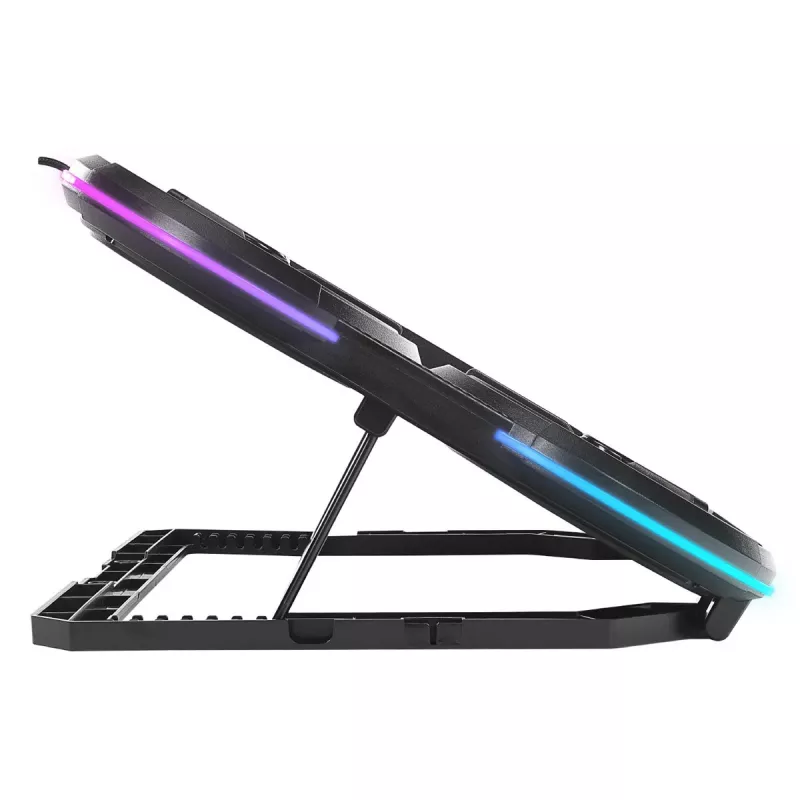 Rampage PROTE R6 Laptopkoelstandaard, 10-17 inch, RGB