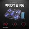 Rampage PROTE R6 Laptopkoelstandaard, 10-17 inch, RGB