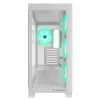 Rampage Hydra V2 mid tower pc-behuizing wit met 4x 120mm ARGB-ventilatoren en gehard glas