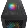 Rampage Shelob mid tower pc-behuizing, 4x ARGB-ventilatoren, gehard glas, zwart