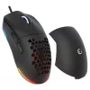 Rampage BLINK bekabelde USB gaming-muis, 12800 DPI, RGB, optische sensor, zwart